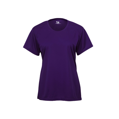 Badger Sport B-Core Women's Tee (416000-001803), Color 'Purple'